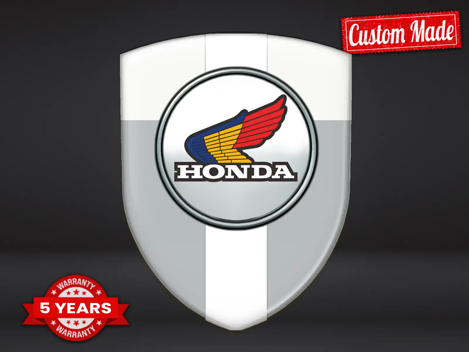 Honda Heckscheibensticker Stabil Minimal Design Auto